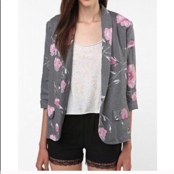 Urban‎ Renewal Vintage Floral Blazer Size Small - Picture 6 of 6